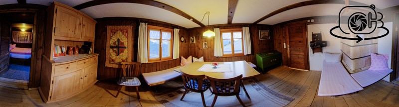 Wohnzimmer im Erdgeschoss